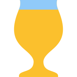 Tulip glass icon