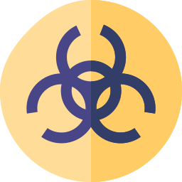 biologische gefahr icon