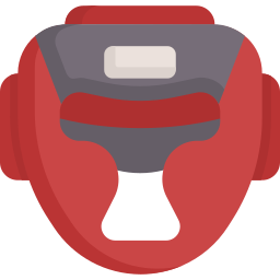 Boxing helmet icon