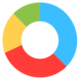 diagramme circulaire Icône