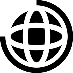 Earth globe icon