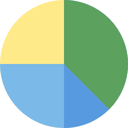 cirkeldiagram icoon