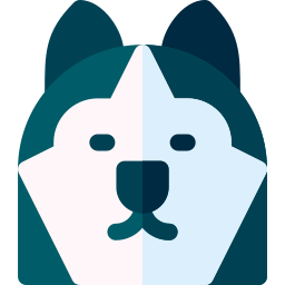 Siberian husky icon