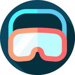 Ski goggles icon