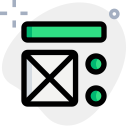 Square layout icon