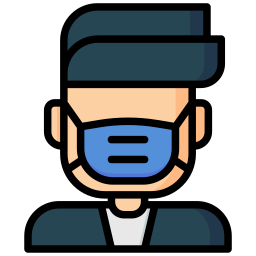 Face mask icon