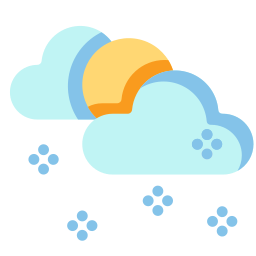 Snow cloud icon