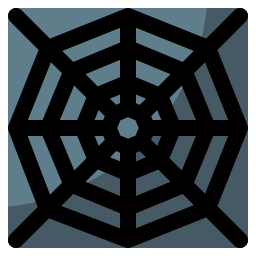 Spider web icon