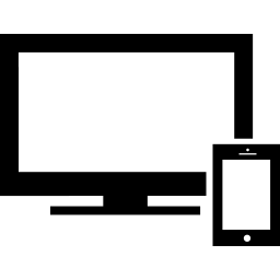 conception réactive pour différents formats et tailles de moniteurs Icône