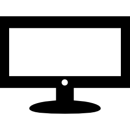 Widescreen monitor icon