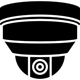 Surveillance video camera icon