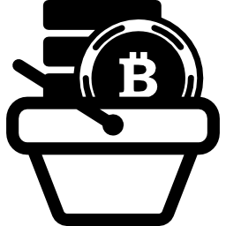 loja de bitcoin Ícone