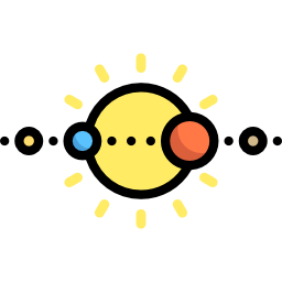 sistema solar Ícone