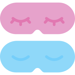 Sleeping mask icon