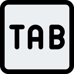 tab 키 icon