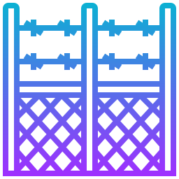 fil barbelé Icône