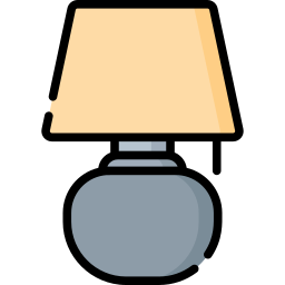 Table lamp icon