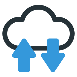 Cloud storage icon