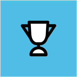 Championship trophy icon