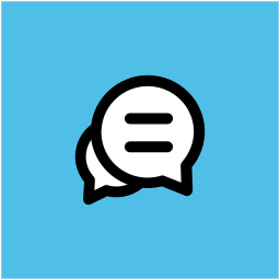 Speech bubble icon