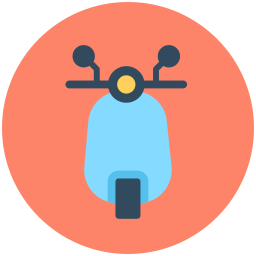 vespa roller icon