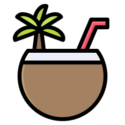 Coconut water icon