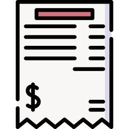 Receipt icon