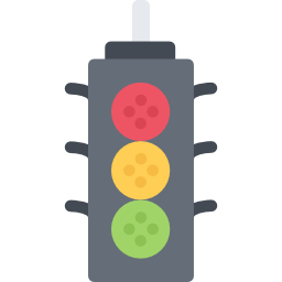 Traffic light icon