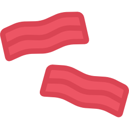 bacon Icône