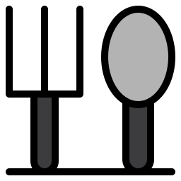 Детские столовые приборы иконка