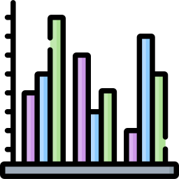 grafico a barre icona