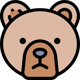 Grizzly bear icon