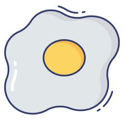 Fried egg icon