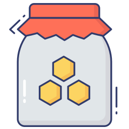 Honey jar icon