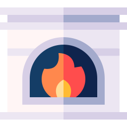 Fireplace icon