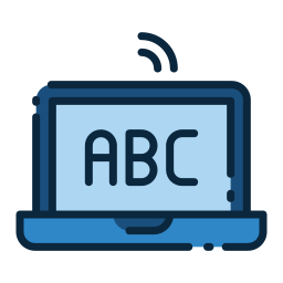 Online learning icon