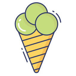 Ice cream cone icon