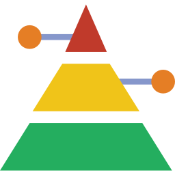 pyramide Icône