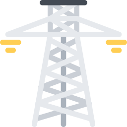 elektrischer turm icon