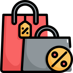 Shopping bag icon