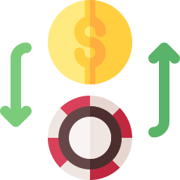 Money exchange icon