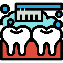 limpeza de dente Ícone