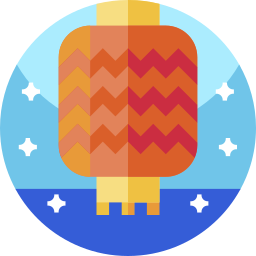 Paper lantern icon