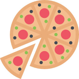 pizza ikona