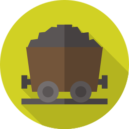 Mine cart icon