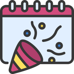 Birthday party icon