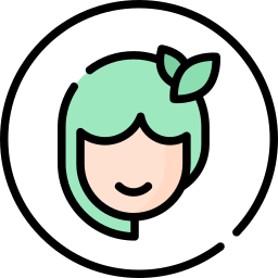 Green beauty icon