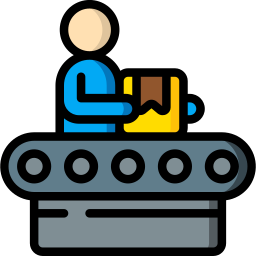 Conveyor belt icon