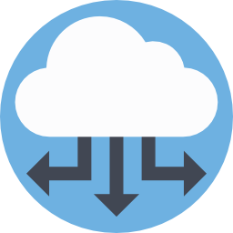 Cloud computing icon