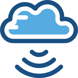 Cloud computing icon